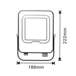 Foco Proyector Led Napoli Plus White 50W CCT - Imagen 2