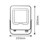 Foco Proyector Led Napoli Plus White 100W CCT - Imagen 2