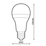 Bombilla LED E27 A60 10W - Imagen 2