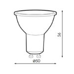 Bombilla LED Colours GU10 5W RGBW con Mando - Imagen 2