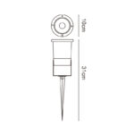 Foco proyector con Pincho Ventur para GU10 - Imagen 2