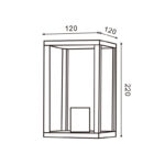 Aplique de pared Ducte - Imagen 2