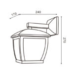 Aplique de pared House - Imagen 2