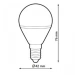 Bombilla LED E14 G45 7W - Pack 6 - Imagen 2
