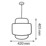 Lámpara de techo Canarias - Imagen 2