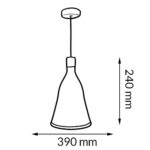 Lámpara de techo Mallorca - Imagen 2