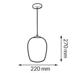 Lámpara de techo Tabarca - Imagen 2