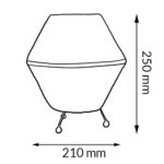 Lámpara de Sobremesa Formentera - Imagen 2