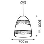 Lámpara de techo Fuerteventura - Imagen 2