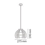 Lámpara de techo Trang Black - Imagen 2