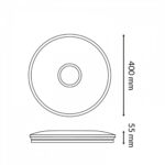 Plafon LED CCT Circular Turin 40W - DSC - Imagen 3