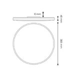 Plafon LED Circular Sense 40W - Imagen 2