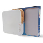 Plafon LED White Wood Square 24W - Imagen 3