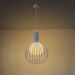 Lámpara de techo Blanca Carol