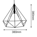 Lámpara de techo Dimen Black - Imagen 2
