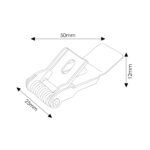 Grapas para paneles LED - Imagen 2