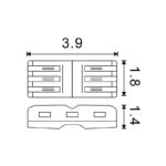Conector rápido de 3 entradas hasta 4 mm² - Imagen 2