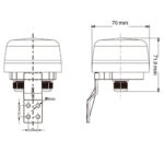 Sensor de Luz Fotoeléctrico / Crepuscular Litt - Imagen 2