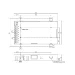 Fuentes de alimentación para tiras LED Mean Well 200W 12VDC LRS-200-12 - Imagen 2