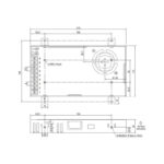 Fuentes de alimentación para tiras LED Mean Well 350W 12VDC LRS-350-12 - Imagen 2