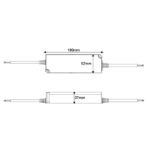 Fuente de alimentacion para tiras LED Mean Well 100W 24VDC IP67 LPV-100-24 - Imagen 2