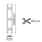 Tira Led 24V Cob Big Ip20 10W/m - 50 Metros - Imagen 2