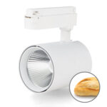 Foco LED para carril White Air 30W Monofásico No Flicker - Panadería