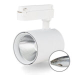 Foco LED para carril White Air 30W Monofásico No Flicker - Pescado