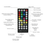 Controlador mini para tira LED 12V/24V DC RGB+CCT - Imagen 2