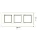 Marco PC para 3 Módulo - FMMB - Imagen 2