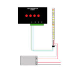 Controlador M-4000 para tira Led Digital Ritt/Messe - Imagen 2
