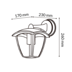 Aplique de pared Ronse con Sensor - Imagen 2
