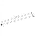 Barra Lineal Trunk 20W (Ugr 19) 600 mm CCT - Imagen 2