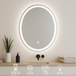 Espejo para Baño LED 15W Ovalado - Imagen 4