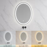 Espejo para Baño LED 15W Ovalado - Imagen 3