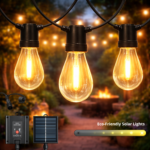 Guirnalda Led Solar de 10 bombillas 6,5M Exterior IP54