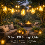 Guirnalda Led Solar de 10 bombillas 6,5M Exterior IP54 - Imagen 5