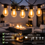 Guirnalda Led Solar de 10 bombillas 6,5M Exterior IP54 - Imagen 7