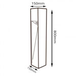 Baliza Led Cora Plus Rust Brown CCT - Imagen 2