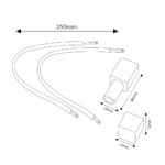 Cable Adaptador Para Neon Led 220Vac Proline - Imagen 2