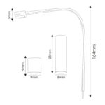 Cable Adaptador Para Tira Led 220Vac Half - Imagen 2