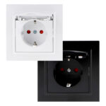 Enchufe Tipo Schuko Con Tapa - EP