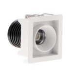 Foco LED Mini White Fix Square 5W CCT