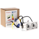 Foco LED Mini White Fix Square 10W CCT - Imagen 3