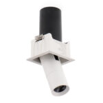 Foco LED orientable Mini White Tube Square 5W CCT