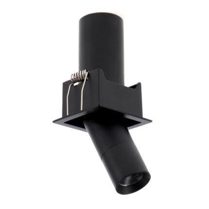 Foco LED orientable Mini Black Tube Square 5W CCT