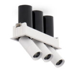 Foco LED orientable Mini White Tube Square 15W CCT