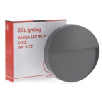 Baliza de Superficie Led Tech Grey 3W IP54 - Imagen 5