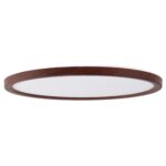 Plafon Led Soft 24W Wood Walnut