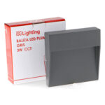 Baliza de Superficie Led Plum Grey 3W IP54 - Imagen 5